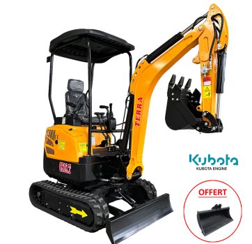 Mini pelle TERRA CS18.T Kubota